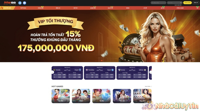 Thông tin cơ bản về nhà cái May88