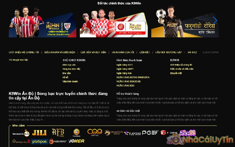 Nhà cái K9win lừa đảo hay uy tín?