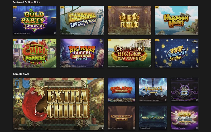 Betfair Casino Slots