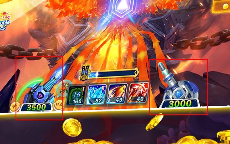 Chọn súng phù hợp với game vua săn cá