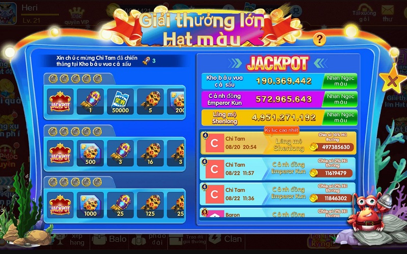 Đa dạng vũ khí bắn