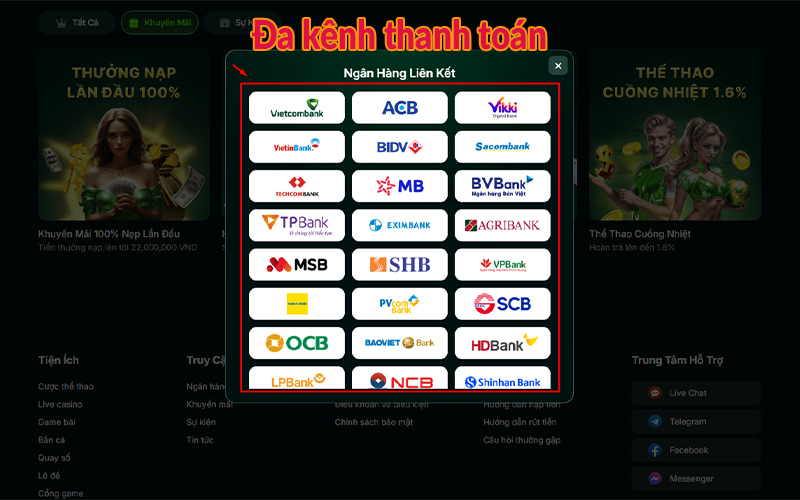 Đa kênh thanh toán