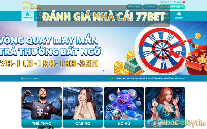 Đánh giá nhà cái 77bet