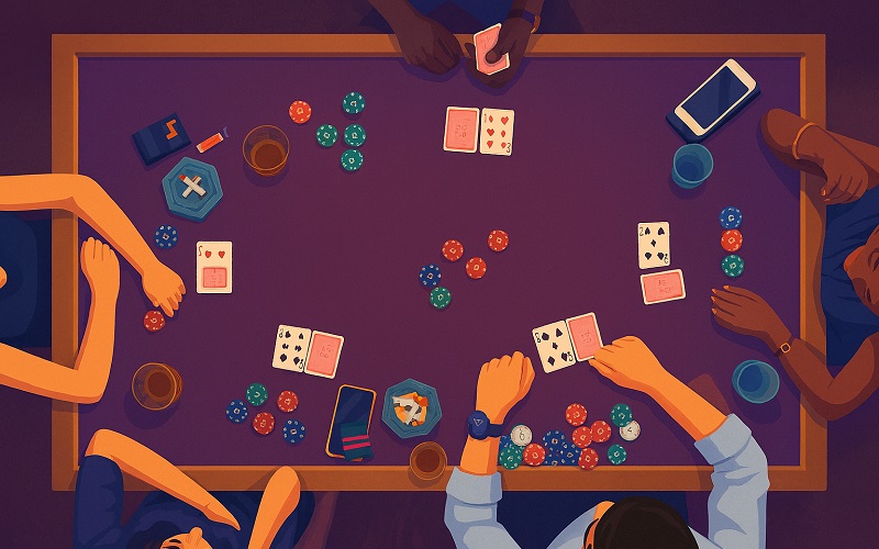 Hành động khi chơi cá cược Poker