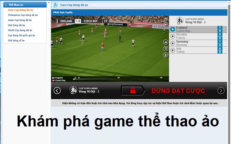 Thủ thuật cược thể thao ảo 2025 chinh phục mọi trận đấu