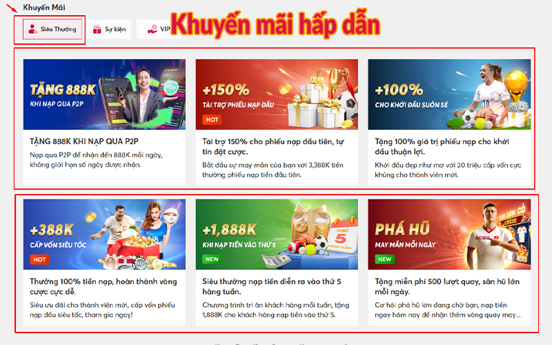 Khuyến mãi hấp dẫn