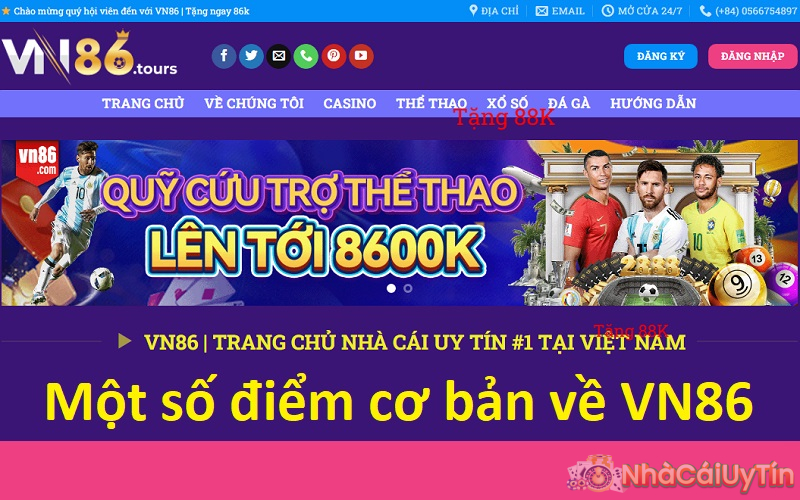 Một số điểm cơ bản về nhà cái VN86