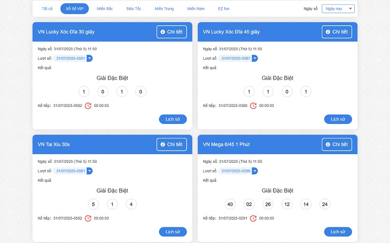 Nhiều hình thức cược