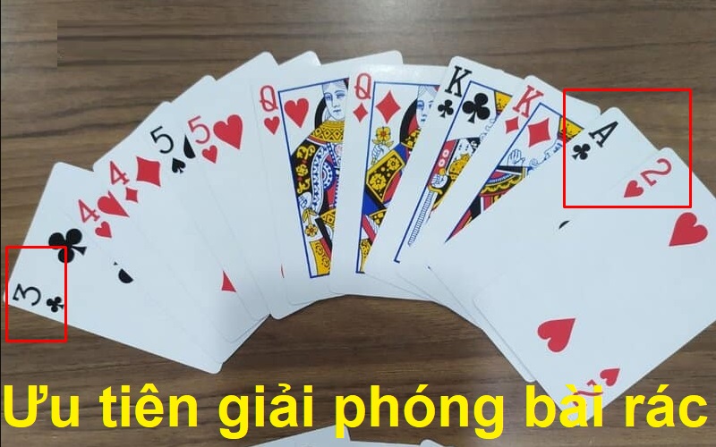 Ưu tiên giải phóng bài rác
