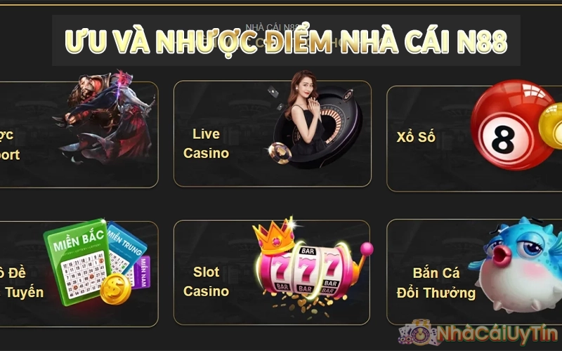 Ưu và nhược điểm nhà cái N88