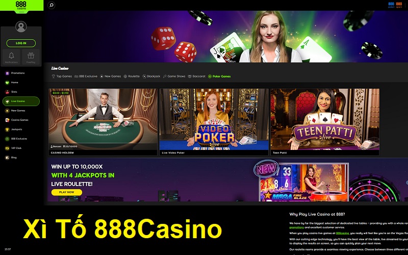 Xì Tố 888Casino