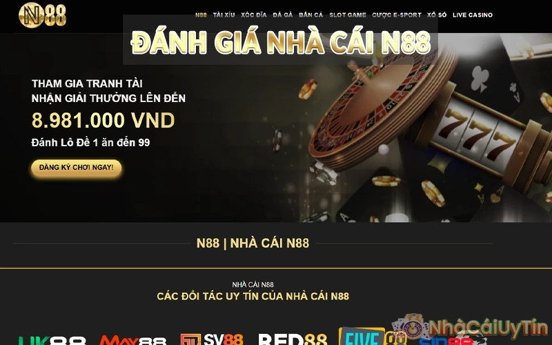 đánh giá nhà cái N88